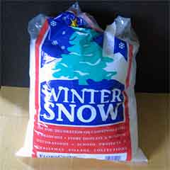 Snow by the bag